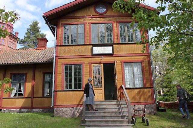 Foto av ordenshuset Brofästet på Skansen