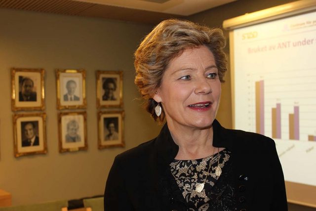 Foto av statsrådet Maria Larsson
