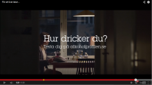 Skärmdump av IQ:s reklamfilm "För att livet leker"