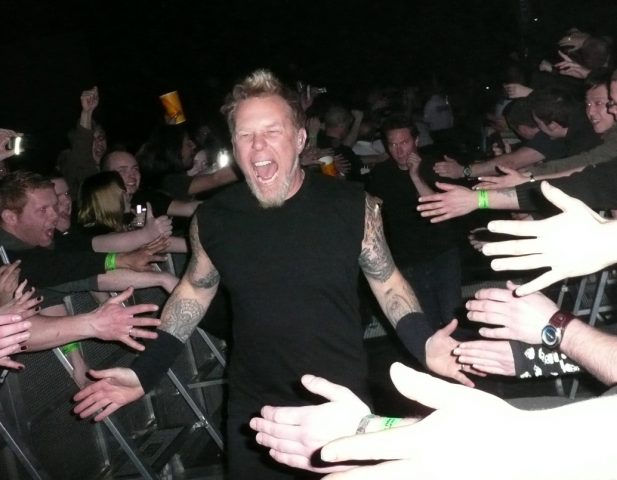 Platsar Metallicas James Hetfield på listan över coolaste nyktra rockgubbarna? Foto: Flickr/6tee-zeven