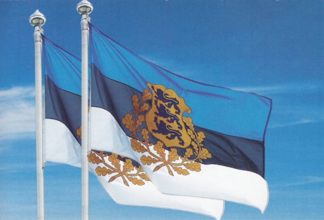 Estlands flagga