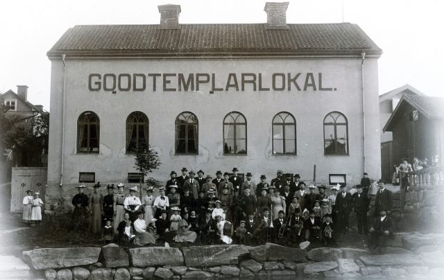 Foto av ordenshuset i Norrtälje.
