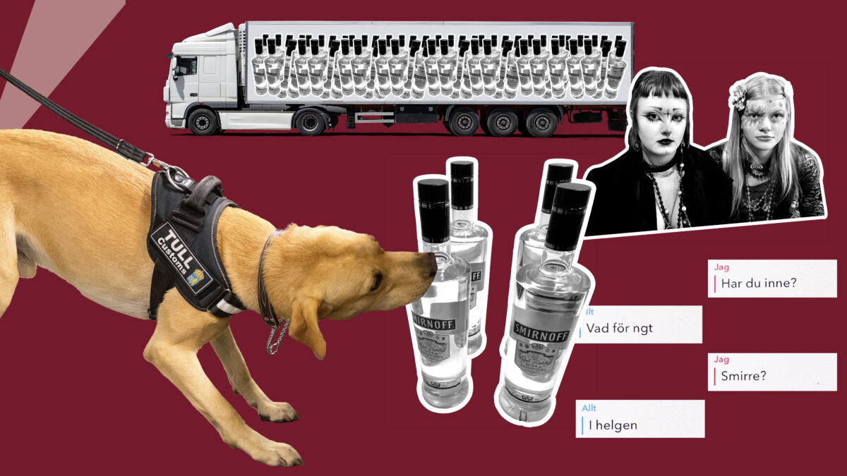 Foto: Helena Nordenberg, Polisen, Tullverket. Collage: Sandra Johnson.