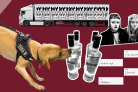 Foto: Helena Nordenberg, Polisen, Tullverket. Collage: Sandra Johnson.