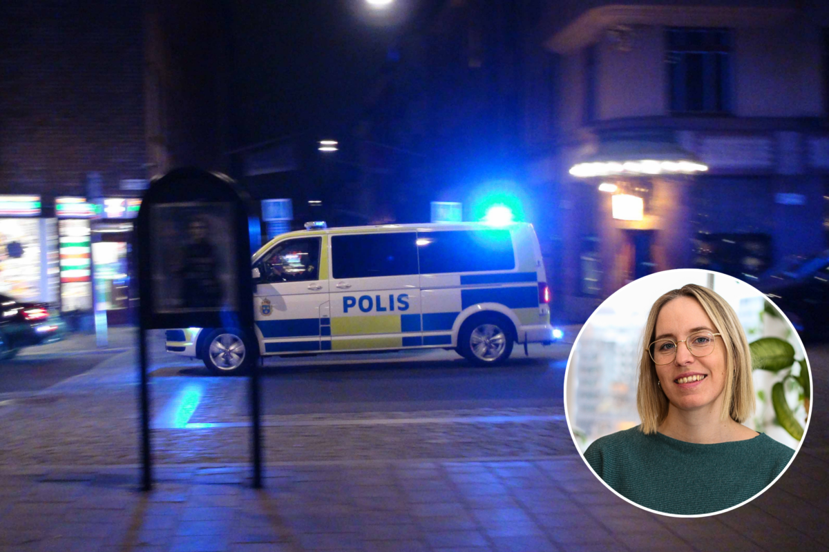 Polisbil i Stockholm