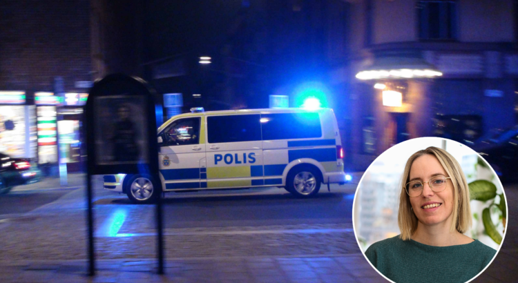 Polisbil i Stockholm